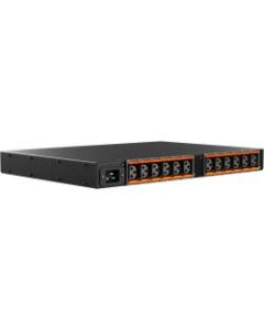 Vertiv Geist Switched Rack PDU - 1U Rack, 20A, NEMA 5-20R, 5-20P, Horizontal PDU - Vertiv Geist Upgradeable Rack Power Distribution Unit, 20A, 120V, 1U Rack Horizontal PDU, (12) NEMA 5-20R outlets, NEMA L5-20P, 1.9kW