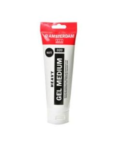Amsterdam Acrylic Mediums, Heavy Gel, Matte, 250 mL, Pack Of 2