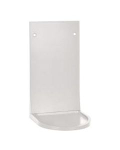 Alpine Universal Hand Soap/Hand Sanitizer Dispenser Drip Tray, 7-3/16inH x 4inW x 4inD, White
