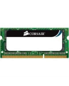 Corsair 4GB DDR3 SDRAM Memory Module - For Notebook, Desktop PC - 4 GB (1 x 4GB) - DDR3-1066/PC3-8500 DDR3 SDRAM - 1066 MHz - Non-ECC - Unbuffered - 204-pin - SoDIMM - Lifetime Warranty