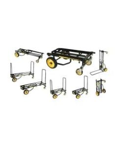 Advantus Multi-Cart 8-in-1 Cart, 500 Lb Capacity, Black/Yellow