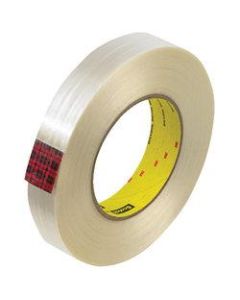 Scotch 890MSR Strapping Tape, 3in Core, 1in x 60 Yd., Clear, Case Of 12