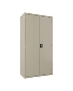 Lorell Fortress Series Steel Wardrobe Cabinet, Putty