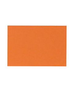 LUX Flat Cards, A2, 4 1/4in x 5 1/2in, Mandarin Orange, Pack Of 1,000