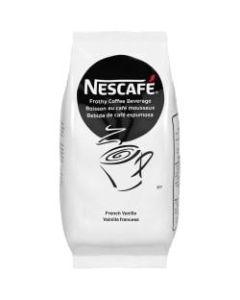 Nescafe Cappuccino Mix, French Vanilla, 2 Lb Per Bag, Carton Of 6