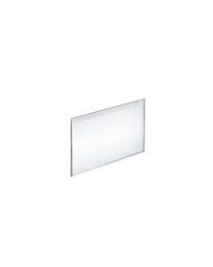 Azar Displays Wall-Mount U-Frame Acrylic Sign Holders, 5 1/2in x 7in, Clear, Pack Of 10