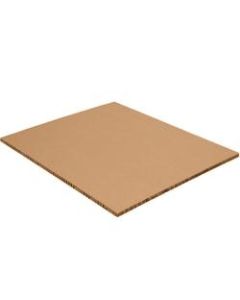Office Depot Brand Honeycomb Sheets, 48inH x 96inW x 1/2inD, Kraft, Case Of 80