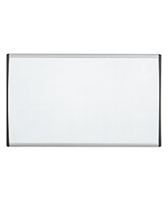 Quartet ARC Magnetic Dry-Erase Cubicle Whiteboard, 14in x 24in, Aluminum Frame With Silver Finish