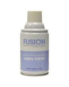 Fresh Products Fusion Metered Aerosols, Linen Fresh Scent, 6.25 Oz, Pack Of 12 Aerosols