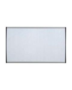 Quartet ARC Magnetic Dry-Erase Cubicle Whiteboard, 18in x 30in, Aluminum Frame With Silver Finish