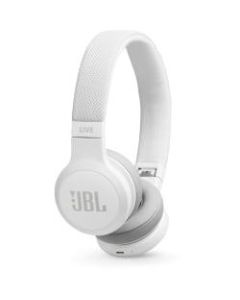 JBL LIVE 400BT Wireless On-Ear Headphones, White