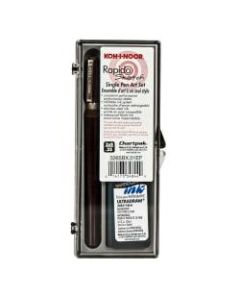 Koh-I-Noor Rapidosketch Technical Pen Set, 0.25 mm, Black Ink