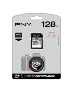 Pony SDXC 128GB Memory Card