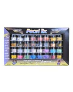 Jacquard Pearl Ex Powdered Pigments, Assorted, Set Of 32