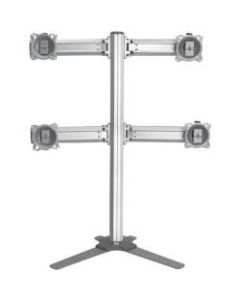 Chief KONTOUR K3F220S Desk Mount for Flat Panel Display - Silver - Yes - 4 Display(s) Supported - 24in to 27in Screen Support - 14.99 lb Load Capacity