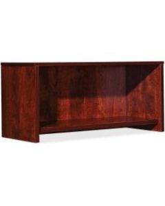 Lorell Essentials Series Wall Mount Open Hutch, 36inW, Cherry