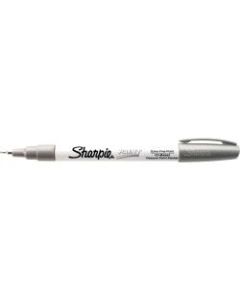 Sharpie Extra Fine Oil-Based Paint Marker, Metallic Silver Ink