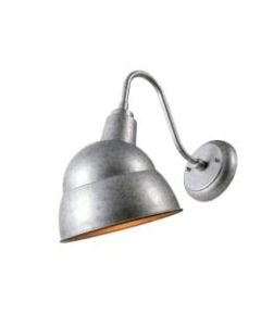Kenroy Home Stout 1-Light Lantern, 8inW, Silver