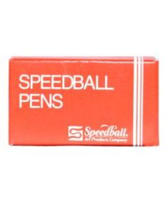 Speedball A-Style Lettering And Drawing Square Pen Nibs, A-4, Box Of 12 Nibs