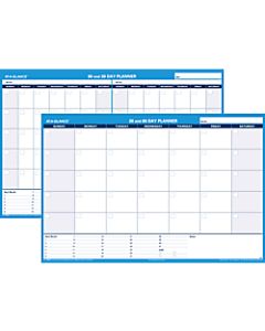 AT-A-GLANCE Undated Erasable/Reversible Wall Planner, 30/60 Day, 48in x 32in, 30% Recycled, (PM33328)