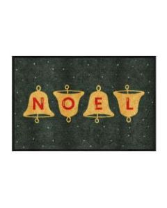 M + A Matting Message Mat, 45in x 69in, Noel Bells