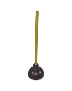 Genuine Joe Value Plus Plunger, 23in x 5 3/4in, Yellow