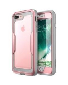 i-Blason Magma Carrying Case (Holster) Apple iPhone 8 Plus Smartphone - Rose Gold - Damage Resistant, Scratch Resistant, Shock Resistant - Polycarbonate, Thermoplastic Polyurethane (TPU) - Holster, Belt Clip
