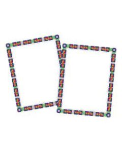 Barker Creek Computer Paper, Letter Paper Size, 60 Lb, Stained Glass, 100 Sheets