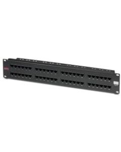 APC 48 Port Cat6 Network Patch Panel - 48 x RJ-45