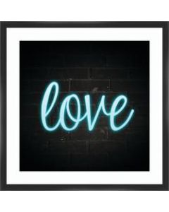 PTM Images Framed Art, Love, 26inH x 26inW