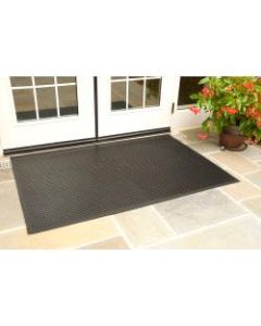 SuperScrape Floor Mat, 4ft x 6ft, Black