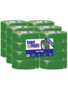 Tape Logic Color Duct Tape, 3in Core, 2in x 180ft, Green, Case Of 24