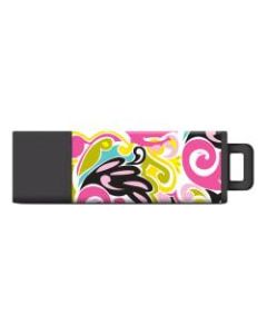 Centon Macbeth USB 2.0 Flash Drive, Pro2, 16GB, Jezebel Licorice, DSPTM16GB-JEZ