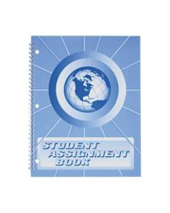 Hubbard Ward 40-Week Student Assignment Book, 8 1/2in x 11in, Purple