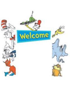 Eureka Welcome Go-Arounds Accents, Dr. Seuss, Multicolor, Pack Of 7