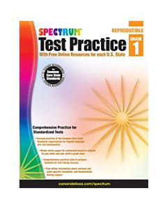 Spectrum Test Practice Workbook, Grade 1
