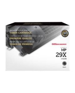 Office Depot Brand OD29X Remanufactured Black Toner Cartridge Replacement for HP 29X