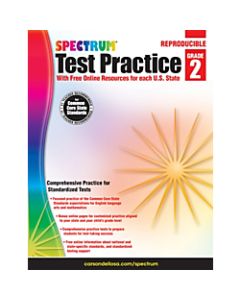 Spectrum Test Practice Workbook, Grade 2