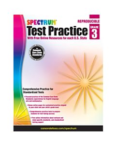 Spectrum Test Practice Workbook, Grade 3