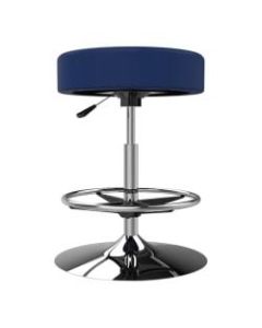 Marco Group Cushioned Swivel Stool, Indigo Blue