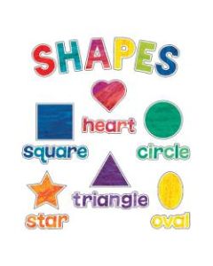 Carson-Dellosa World Of Eric Carle Shapes Mini Bulletin Board Set