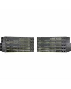 Cisco Catalyst 2960X-24PS-L Ethernet Switch - 24 Ports - Manageable - Gigabit Ethernet - 10/100/1000Base-T - 2 Layer Supported - 4 SFP Slots - Power Supply - Twisted Pair - PoE Ports - 1U High - Rack-mountable, Desktop - Lifetime Limited Warranty