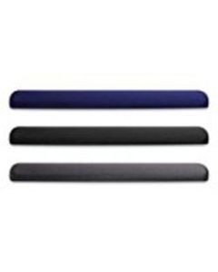 Compucessory Gel Keyboard Wrist Rest Pads - 19in x 2.87in x 0.75in Dimension - Black - 1 Pack