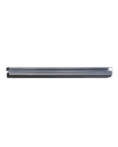 Ghent 12in Hold-Up Display Rails, Clear/Gray, Carton Of 12 Rails