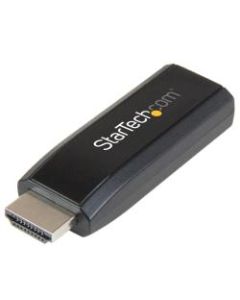 StarTech.com HDMI to VGA Converter with Audio - Compact Adapter - 1920x1200