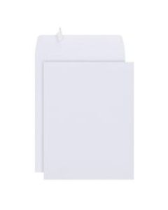 Office Depot Brand 10in x 13in Catalog Envelopes, Clean Seal, 30% Recycled, White, Box Of 125