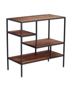 SEI Mathry 32inH Reclaimed Wood Bookcase, Brown