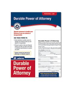 Adams Durable Power of Attorney