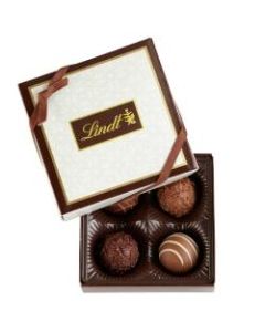 Lindt Chocolate, Gourmet Truffles Sampler, Box Of 4