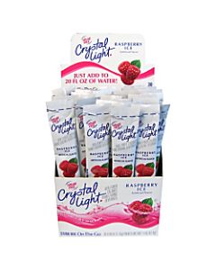 Crystal Light On The Go Mix Sticks, Raspberry, Box Of 30 Packets